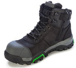 FXD WB-2 4.5 Safety Boot Zip & Bump Cap-WORK BOOT-BOOTS CLOTHES SAFETY-BLACK-4AU-BOOTS CLOTHES SAFETY