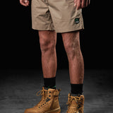 WS.4 REPREVE® STRETCH RIPSTOP ELASTIC WAIST WORK SHORTS-BOOTS CLOTHES SAFETY-30-Khaki-BOOTS CLOTHES SAFETY