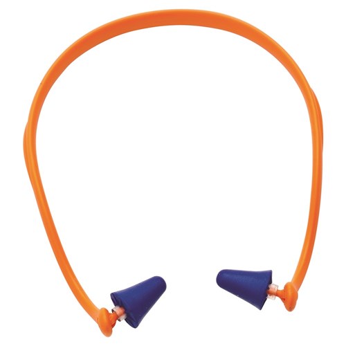 Pro Choice Proband Fixed Headband Earplugs Class 4 -24db-PPE-BOOTS CLOTHES SAFETY-Orange-BOOTS CLOTHES SAFETY