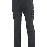 Bisley BPC6331 Flex & Move Pant Cargo-WORK PANTS-BOOTS CLOTHES SAFETY-BLACK-77R-BOOTS CLOTHES SAFETY