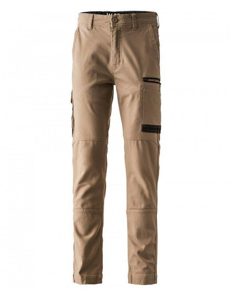 FXD WP-3 Stretch Work Pant Cargo-WORKWEAR-BOOTS CLOTHES SAFETY-KHAKI-72R-BOOTS CLOTHES SAFETY