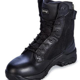 MAGNUM STRIKE FORCE SAFETY BOOT - ZIP SIDE-WORK BOOT-BOOTS CLOTHES SAFETY-BLACK-7AU-BOOTS CLOTHES SAFETY