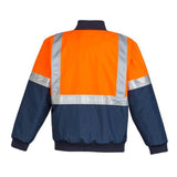 SYZMIK ZJ351 HI VIS QUILTED FLYING JACKET-HI VIS RAINWEAR-BOOTS CLOTHES SAFETY-BOOTS CLOTHES SAFETY